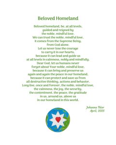 Beloved Homeland by Johanna Thier