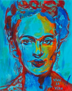 Frida Kahlo by Zaga Art Sopot