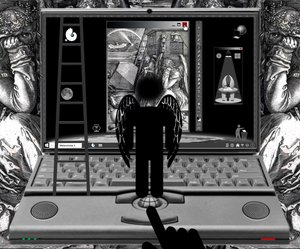 Melancholia II (aus der Serie: Windows) by Alexander Eibach