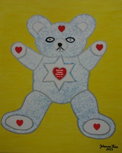 Rosental Peace Teddy by Johanna Thier