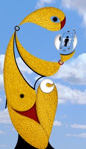 Call (aus der Serie: Skyphone) by Alexander Eibach