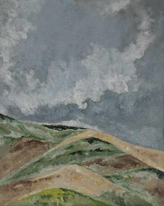 Wheat Fields on the Hill by M. Vet