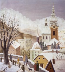 Fortress Alley in Winter