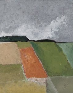 Woods on the Hill by M. Vet