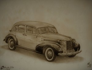 Oldsmobile 1937 by Jörg-Peter Rabe
