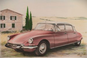 Citroen DS 19 by Jörg-Peter Rabe