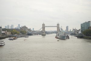 London Bridge Over the River Thames in the Heart of London