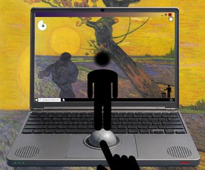 The Encounter of World and Earth (from the Windows series) by Alexander Eibach