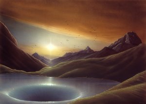 Evening Silence by Hans-Werner Sahm