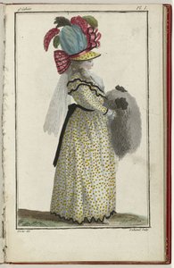 Cabinet des Modes ou les Modes Nouvelles, 15 March 1786, pl. I