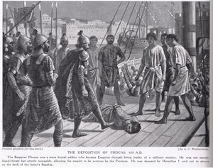The Deposition of Phocas 610 AD by A.C. Weatherstone