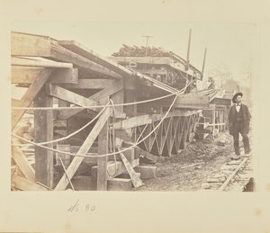 Truss Experiment, Alexandria, Va. by A.J. Russell
