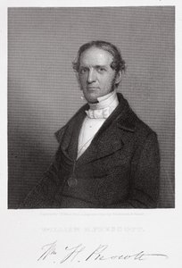 William Hickling Prescott, engraved by Thomas B. Welch after a daguerreotype