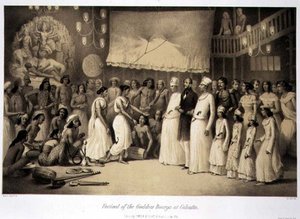 Festival of the Goddess Dourga at Calcutta, from 