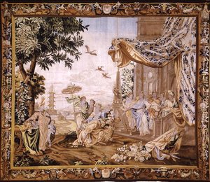Asia, from a tapestry of the four corners of the world, Amsterdam