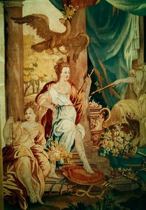 Europe, from a tapestry of the four corners of the world (detail)