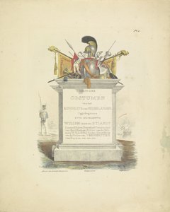 Title Page for the Series of Uniforms of the Kingdom of the Netherlands, 1820-1825 by A. Courtois
