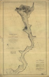 Potomac River (in four sheets): Sheet no. 4, from Indian Head to Georgetown by A. D. United States Coast Survey; Bache