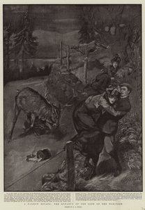 A Narrow Escape, the Monarch of the Glen on the War-Path