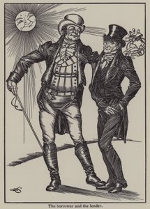 Illustration for The Essays of Elia by Charles Lamb by A. Garth Jones