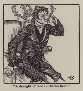 Illustration for The Essays of Elia by Charles Lamb by A. Garth Jones
