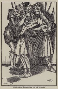 Illustration for The Essays of Elia by Charles Lamb by A. Garth Jones