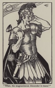 Illustration for The Essays of Elia by Charles Lamb by A. Garth Jones