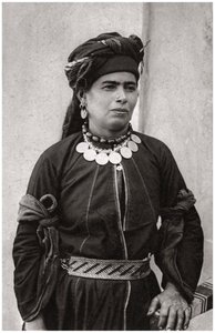Kurdish Lady in Her Best Costume, Iraq by A. Kerim