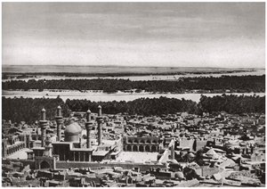 The Kadhimiya, the Holy City Near Baghdad, from an Aeroplane, Iraq