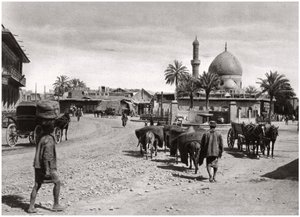 View of a Street from the North Gate, Baghdad, Iraq by A. Kerim