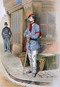 Parisian Civic Guard by A. Lemercier