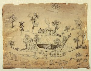 Embroidered Picture