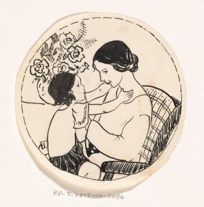 Girl on Mother