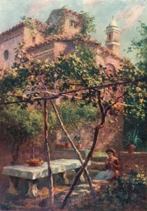 Garden at Murano by A. Trevor Haddon