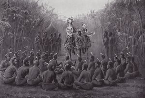 Initiation Ceremony in the Torres Straits by A. Trevor Haddon