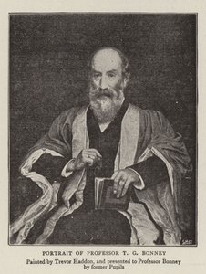 Portrait of Professor T G Bonney by A. Trevor Haddon