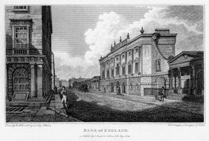 Bank of England, City of London, 1805