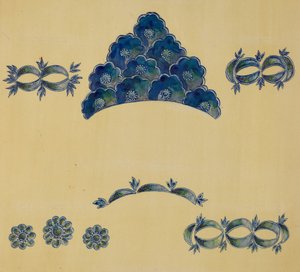 Decoration for Stoneware by A. Zimet