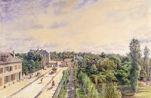 The Guest House at Sevres, c.1840 by A. de Lareuziere