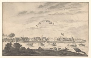 View of Demak by A. de Nelly (possibly)