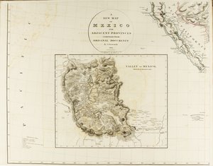 A New Map of Mexico and Adjacent Provinces