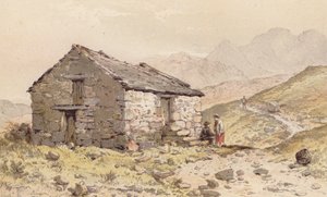 Hut at Ghorphwysfa, North Wales by Aaron Edwin Penley