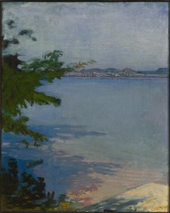 Dublin Pond, New Hampshire by Abbott Handerson Thayer
