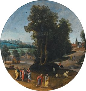 Christ on the Road to Emmaus