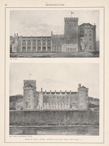 Castle Gould, Hempstead House, 1904 by Abner J. Haydel