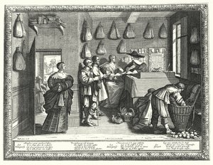 The Lawyer by Abraham (after) Bosse