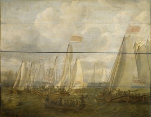 Marine Pageant on the Y off Amsterdam