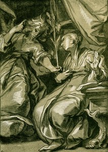 Annunciation by Abraham Bloemaert
