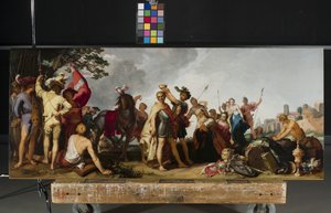 Coronation Scene by Abraham Bloemaert