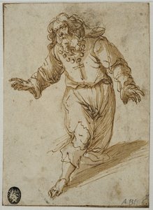 Kneeling Man by Abraham Bloemaert